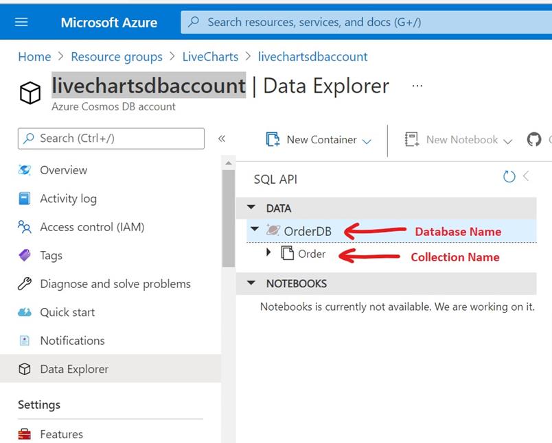 Live Charts Using Azure Cosmos DB, Azure Functions, SignalR And WPF ...